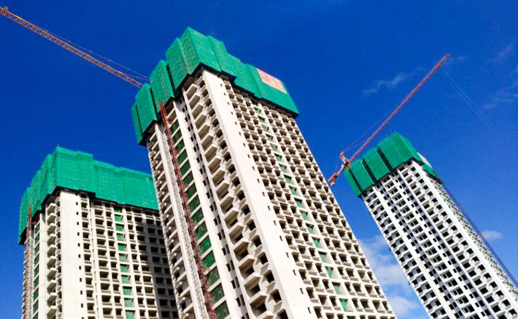 電力裝配工業(yè)基地8號(hào)地塊二期公租房建設(shè)主體封頂-云南能投居正產(chǎn)業(yè)投資有限公司